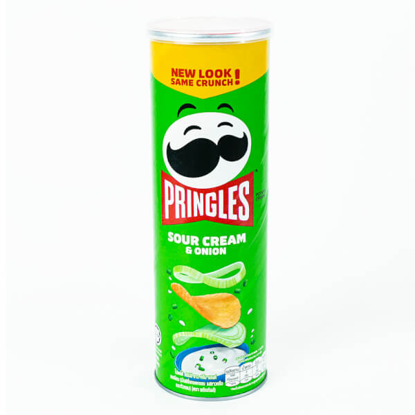 Khoai tây chiên Pringles vị kem và hành 107g