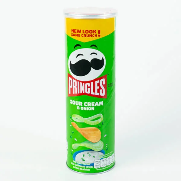 Khoai tây chiên Pringles vị kem và hành 107g