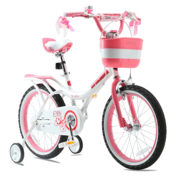 Xe đạp trẻ em Royal Baby Jenny RB12G-4 Hồng, Trắng (12-18 inch)