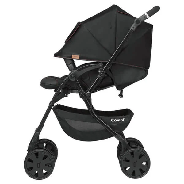 Xe đẩy Combi CrossGo 4 bánh quay tự động Kẻ Ghi