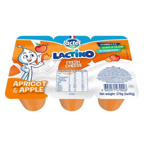 Phô mai tươi Lactino vị Mơ - Táo