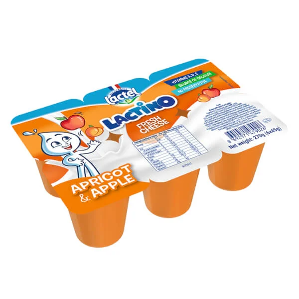 Phô mai tươi Lactino vị Mơ - Táo