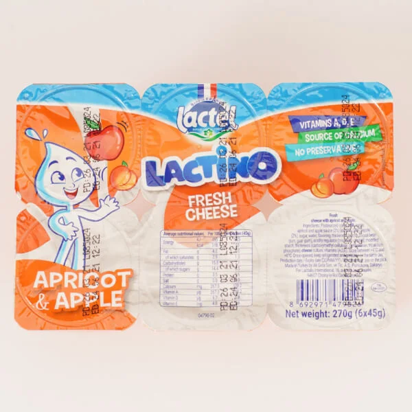 Phô mai tươi Lactino vị Mơ - Táo