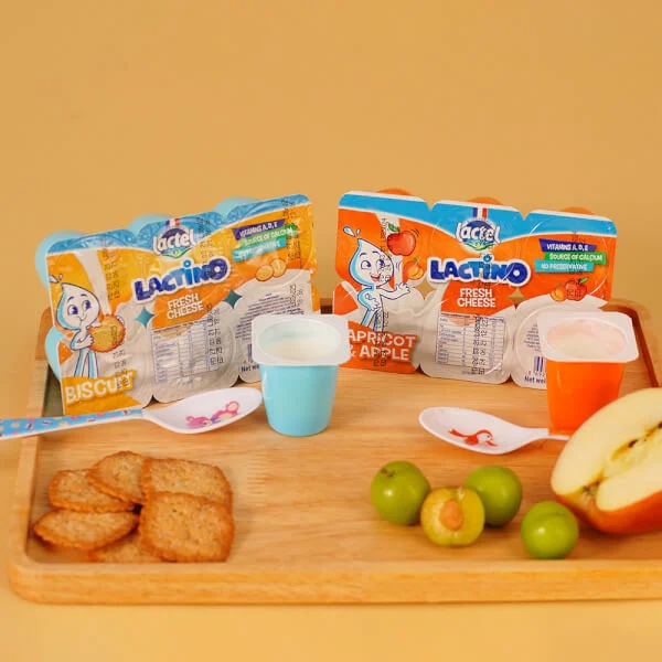 Phô mai tươi Lactino vị Mơ - Táo