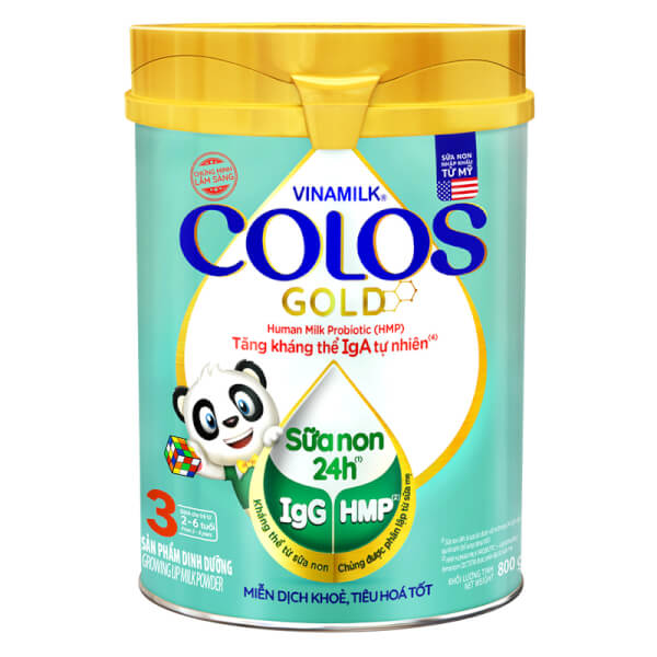 Combo 2 Sữa Vinamilk ColosGold số 3 800g (2-6 tuổi)