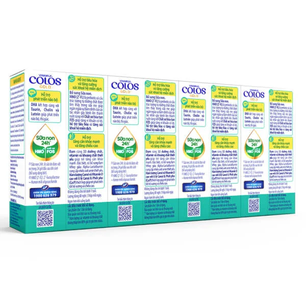 Combo 1.5 thùng Sữa uống dinh dưỡng Vinamilk ColosGold 110ml (Lốc 4 hộp)