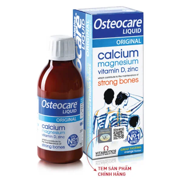 Combo 2 Thực phẩm bảo vệ sức khỏe OSTEOCARE Liquid