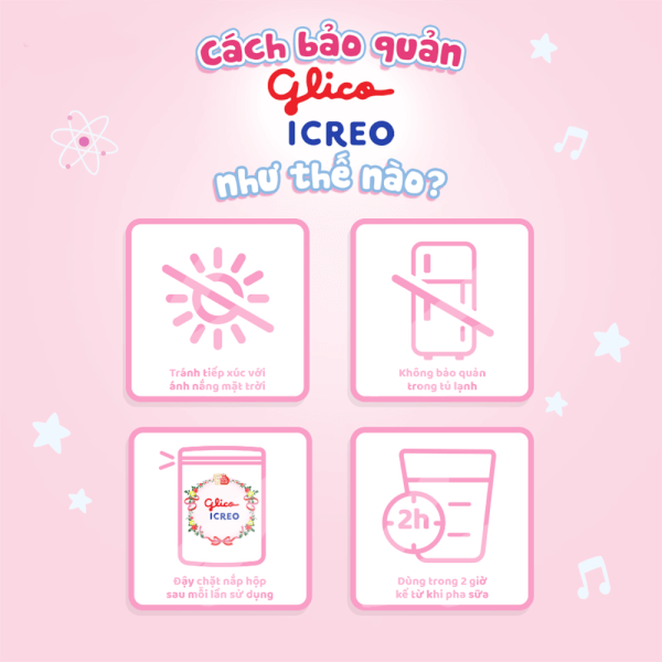 Sữa Glico Icreo số 1 820g (9-36 tháng)