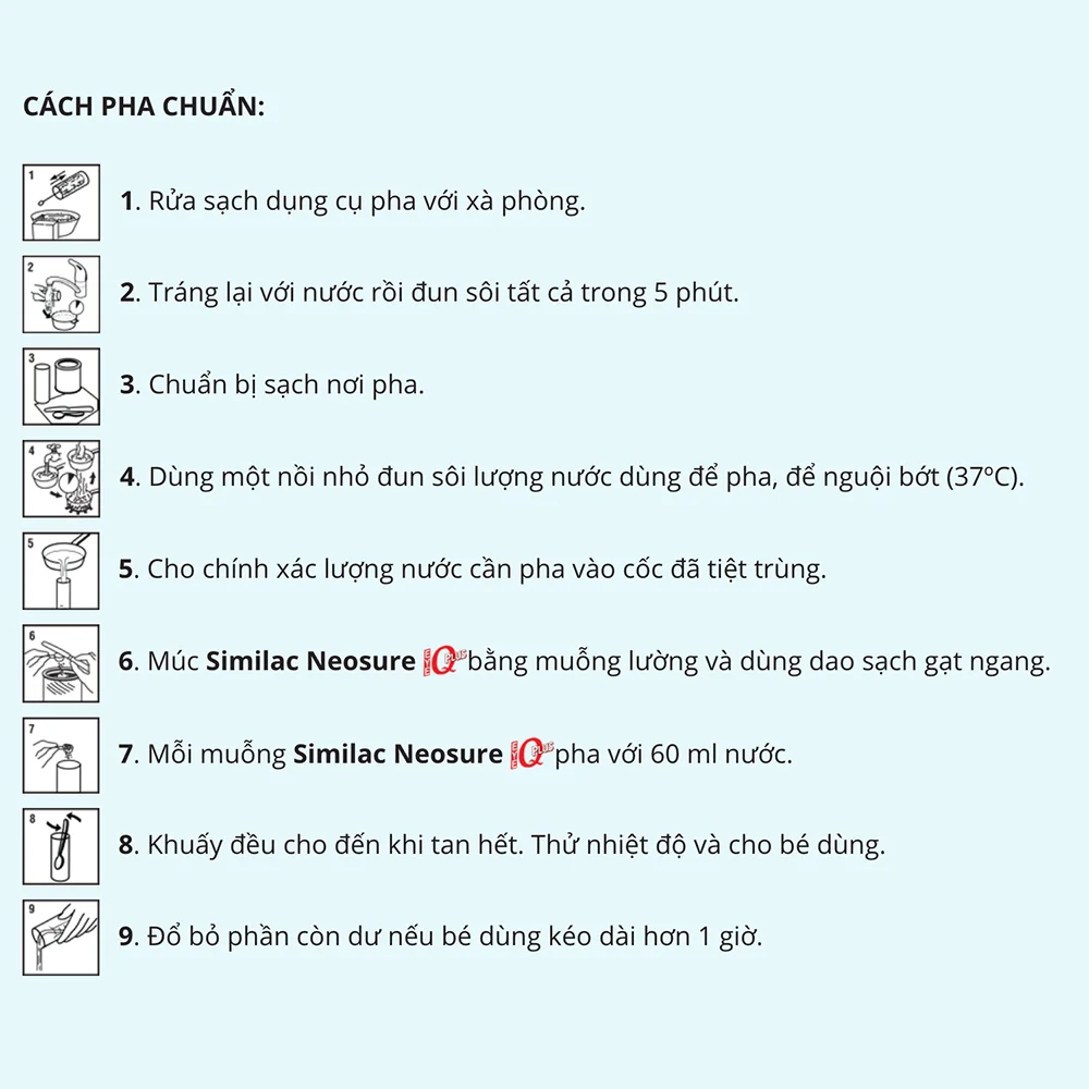 Sữa Similac Neosure 370g (0-12 tháng)