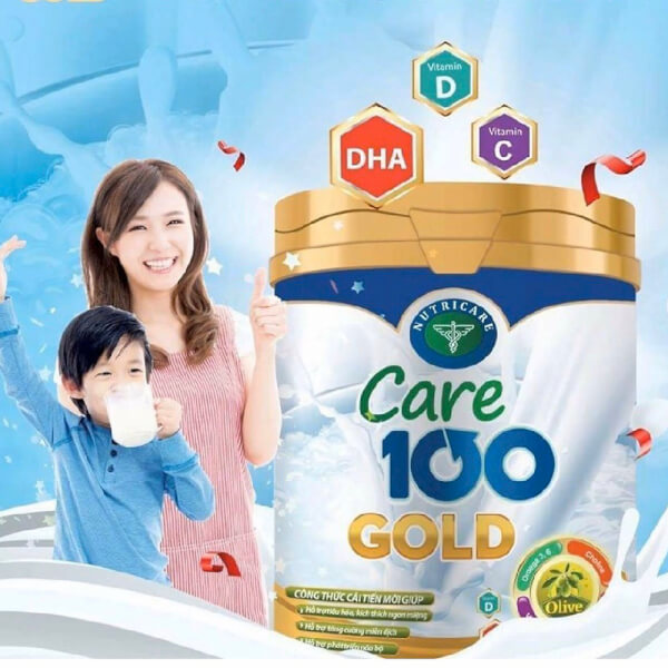 Combo 2 lon Care 100 Gold 900g