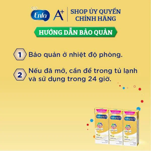 Combo 2 thùng thực phẩm bổ sung: Enfagrow A  360 Brain DHA  hương Vani, Lốc 3 hộp - Mới (16 lốc)