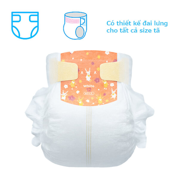 Combo 4 gói Bỉm tã quần Whito size XXL 26 miếng (13-28kg)