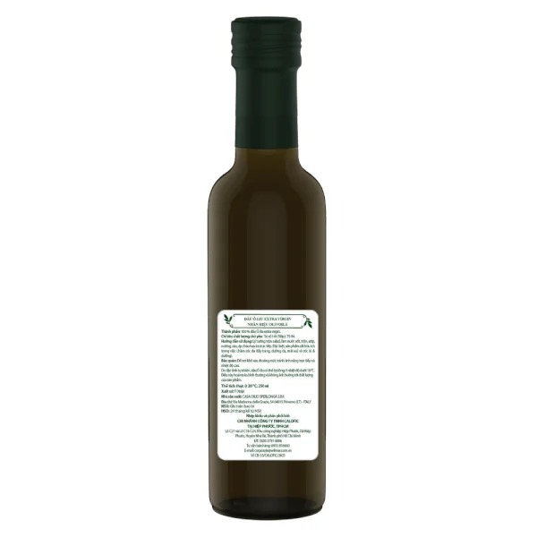 Dầu ô-liu extra virgin nhãn hiệu Olivoilà