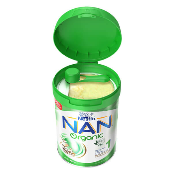 Combo 2 lon Sữa Nan Organic 1 900g (0-6 tháng)