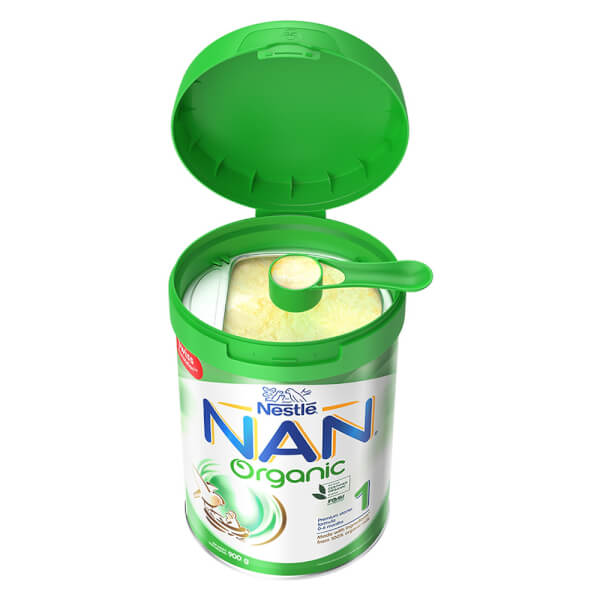 Combo 2 lon Sữa Nan Organic 1 900g (0-6 tháng)