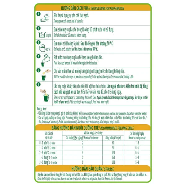 Combo 4 lon Sữa Vinamilk Organic Gold 2 800g (6-12 tháng)