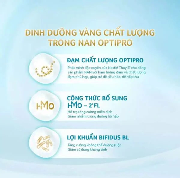 Sữa Nan Optipro 4 1.7kg, HMO (2-6 tuổi)