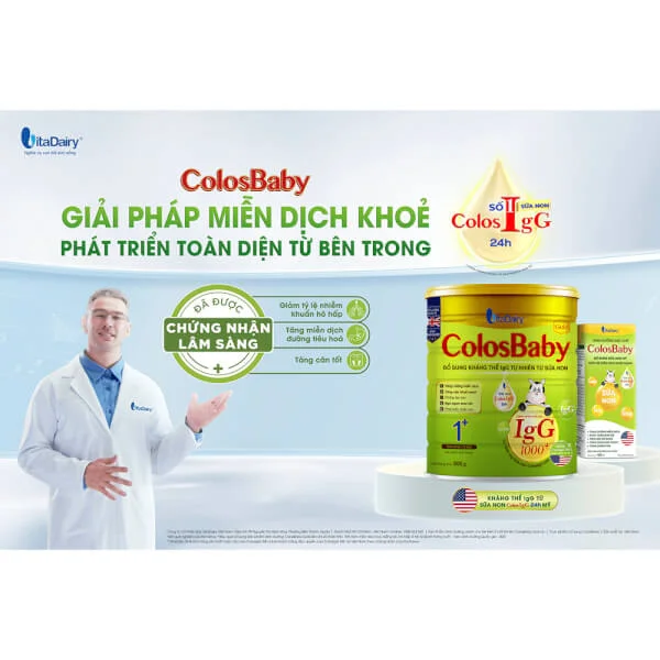 Sữa ColosBaby Gold 1+ 800g (1 - 2 tuổi)