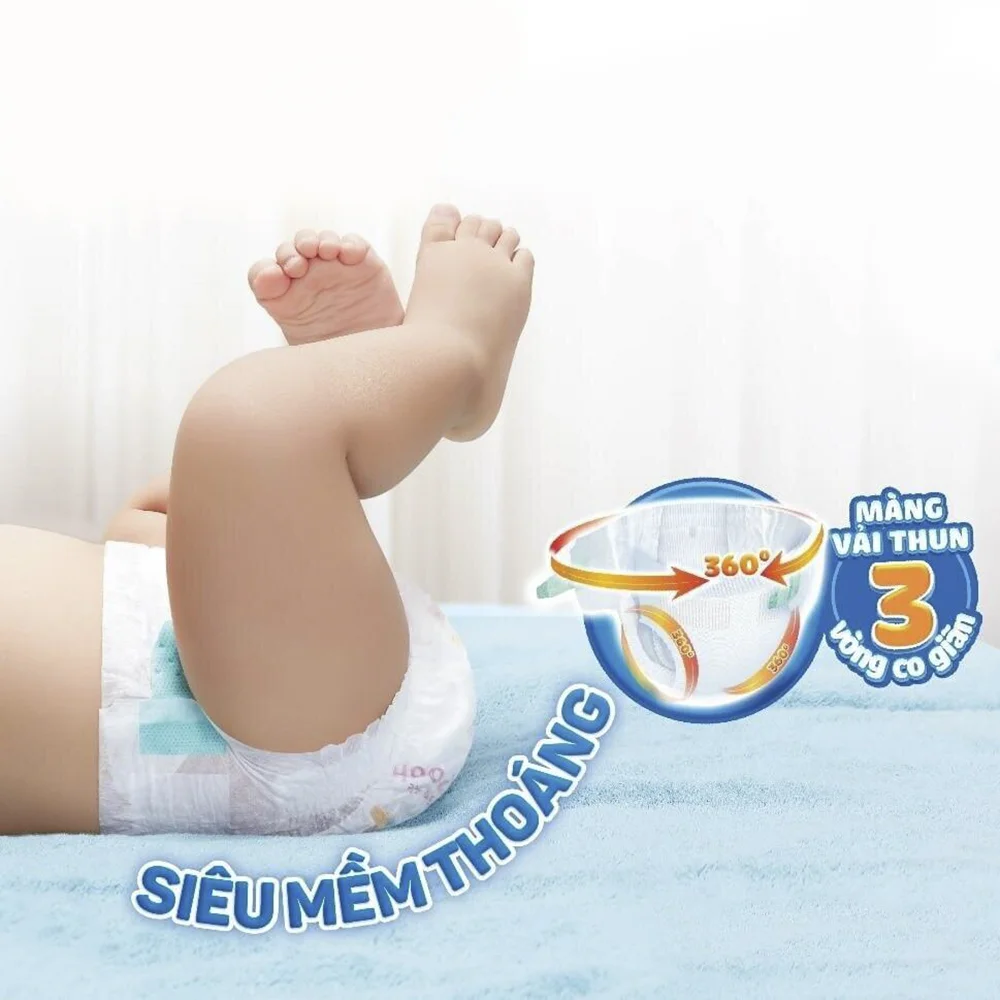 Bỉm tã dán Moony size S, 84 miếng (4-8kg) (giao bao bì ngẫu nhiên)