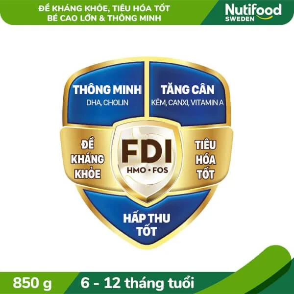 Sữa Famna Số 2 850g (6-12 tháng tuổi)