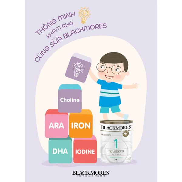Sữa Blackmores Số 1 900g (0-6 tháng tuổi)