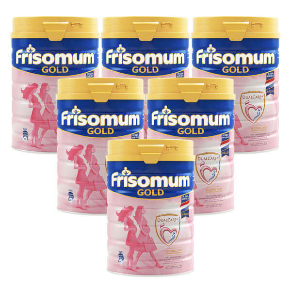 Combo 6 Friso Mum Gold hương Cam, 400g