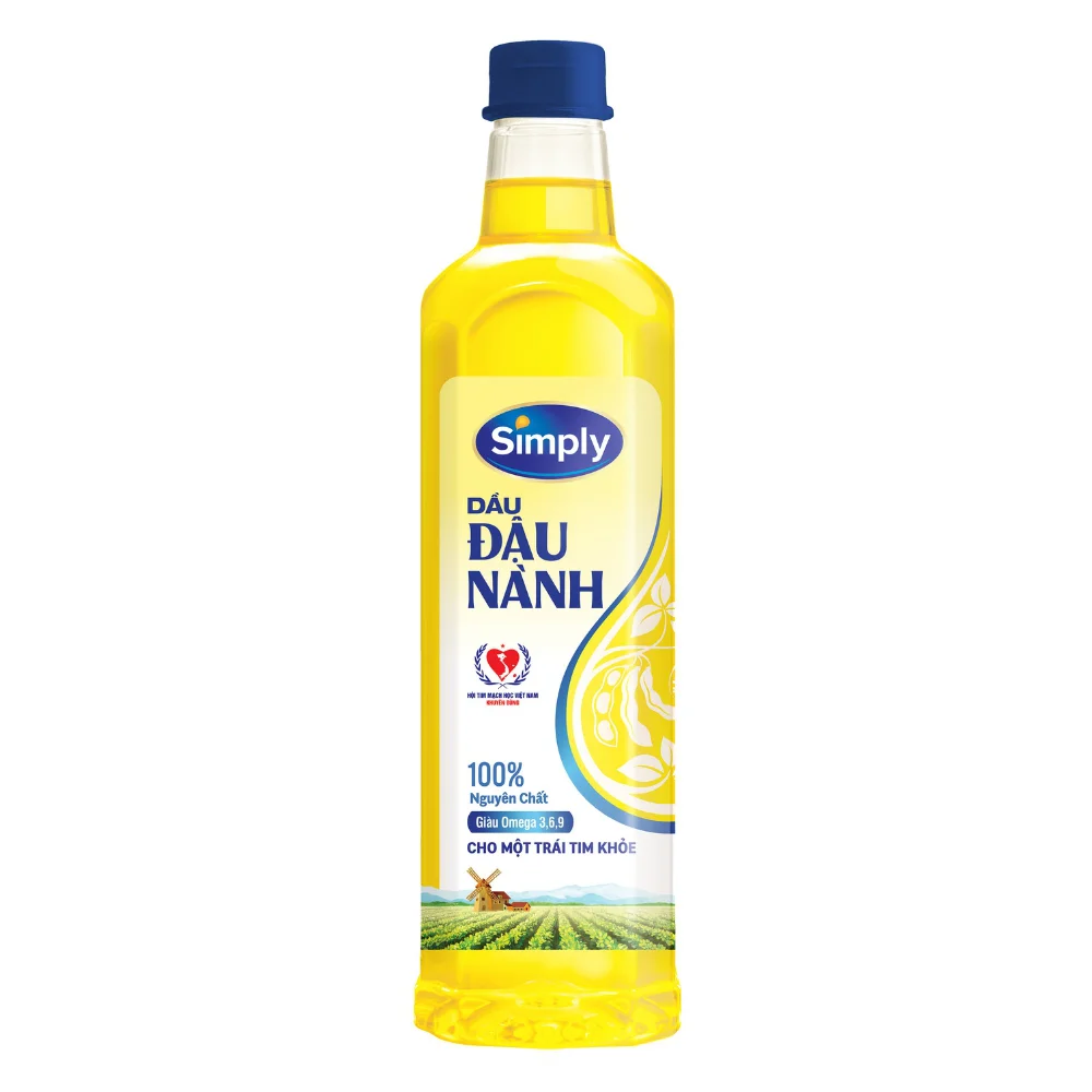 Dầu đậu nành nhãn hiệu Simply 1L
