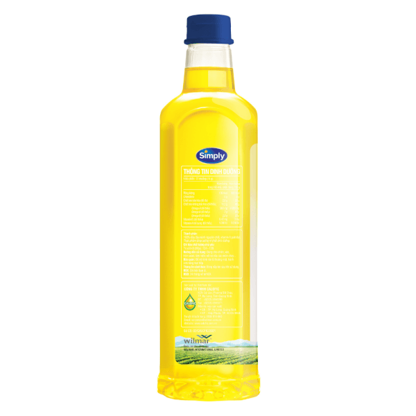 Dầu đậu nành nhãn hiệu Simply 1L