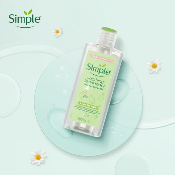 Nước Hoa Hồng Simple Dành Cho Da Nhạy Cảm 200ml