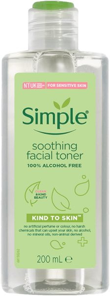 Nước Hoa Hồng Simple Dành Cho Da Nhạy Cảm 200ml