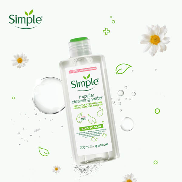 Nước Tẩy Trang Simple Dành Cho Da Nhạy Cảm 200ml