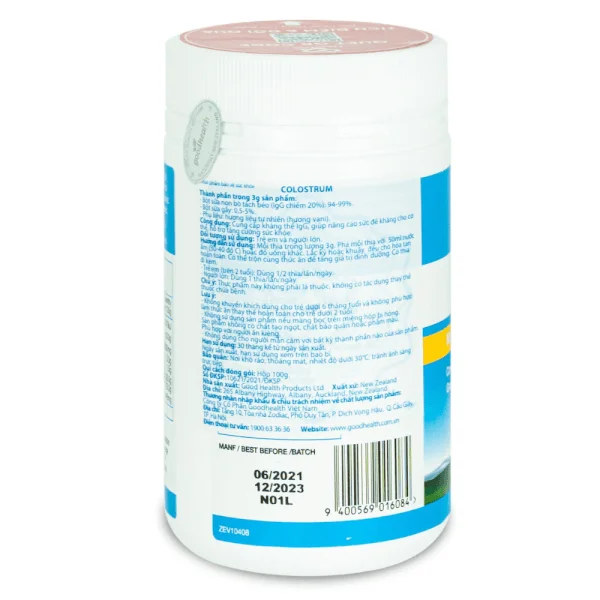 Sữa non Colostrum Goodheath