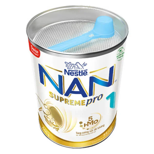 Combo 2 Sữa NAN SUPREME PRO số 1 400g (0-6 tháng)