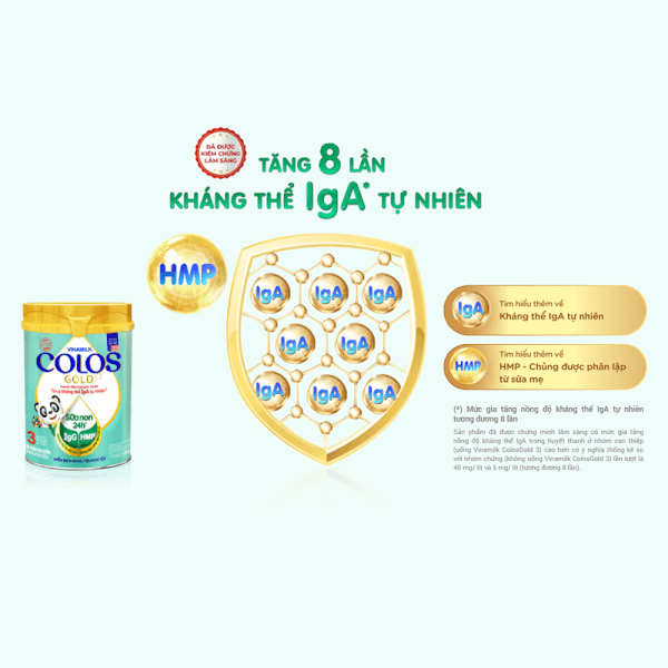 Combo 2 Sữa Vinamilk ColosGold số 3 800g (2-6 tuổi)