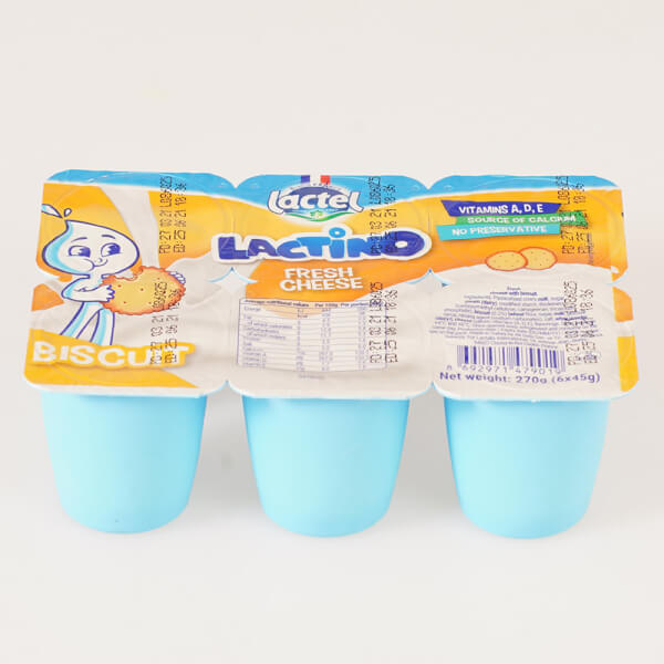 Combo 8 Thực phẩm bổ sung: Lactino phô mai tươi vị Biscuit