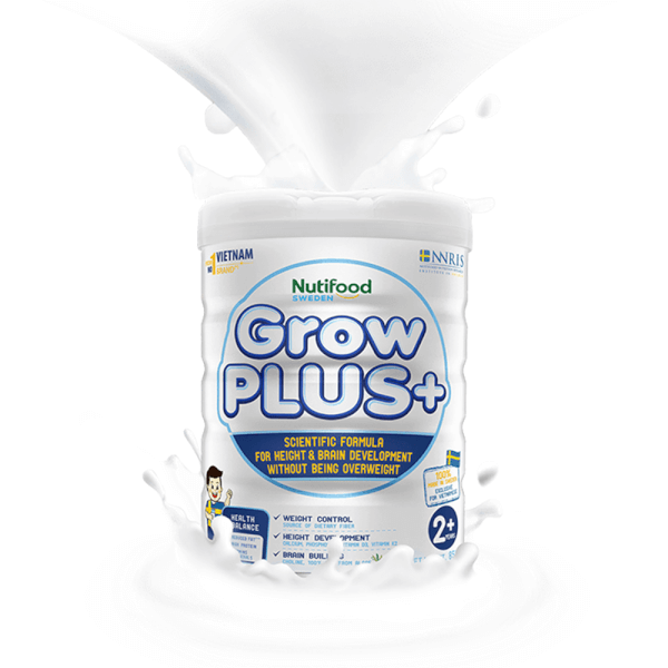 Combo 5 Sữa GrowPLUS+ Trắng 850g (từ 2 tuổi)