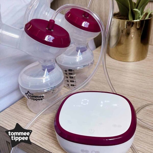 Combo 1 Máy hút sữa điện đôi Tommee Tippee - Made for Me & 1 Túi cho mẹ Bellotte Y20010B (đen)