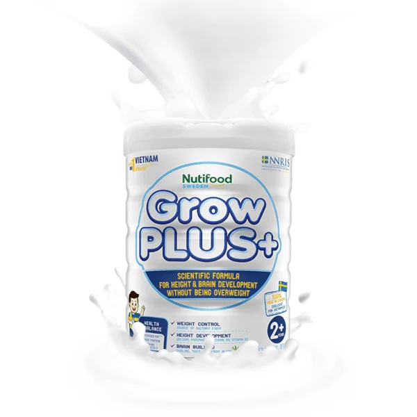 Combo 4 Sữa GrowPLUS+ Trắng 850g (từ 2 tuổi)