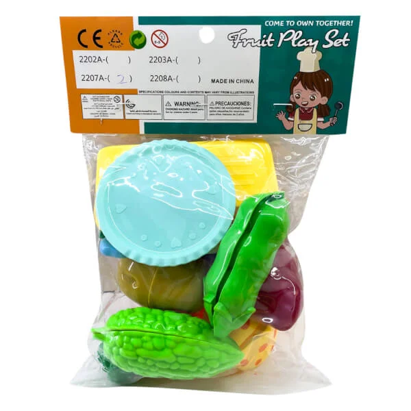 Đồ chơi cắt rau củ quả set 12 món RFD314627