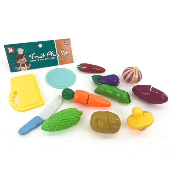 Đồ chơi cắt rau củ quả set 12 món RFD314627
