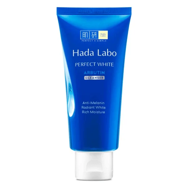 Combo 2 sữa rửa mặt Hada Labo Perfect Whitening Cleanser 80g