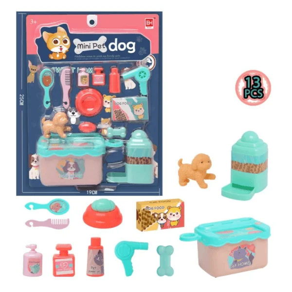 Bộ nhập vai chăm sóc thú cưng JS037656 (8PCS)