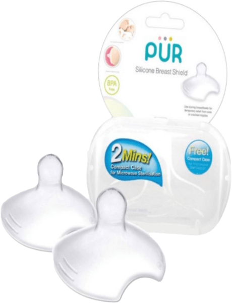 Miếng bảo vệ ty mẹ size S Pur (có hộp nhựa)