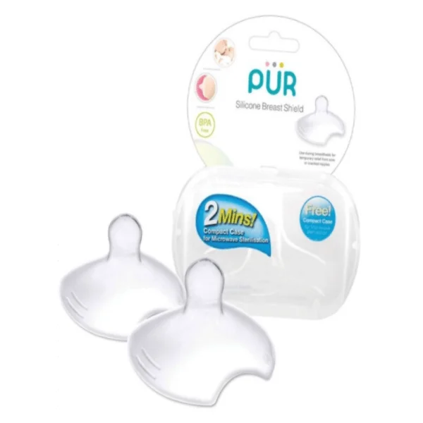 Miếng bảo vệ ty mẹ size S Pur (có hộp nhựa)