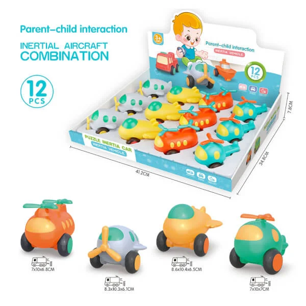 Đồ chơi máy bay mini chạy đà CY200856 Toycity (1 chiếc - giao màu ngẫu nhiên)