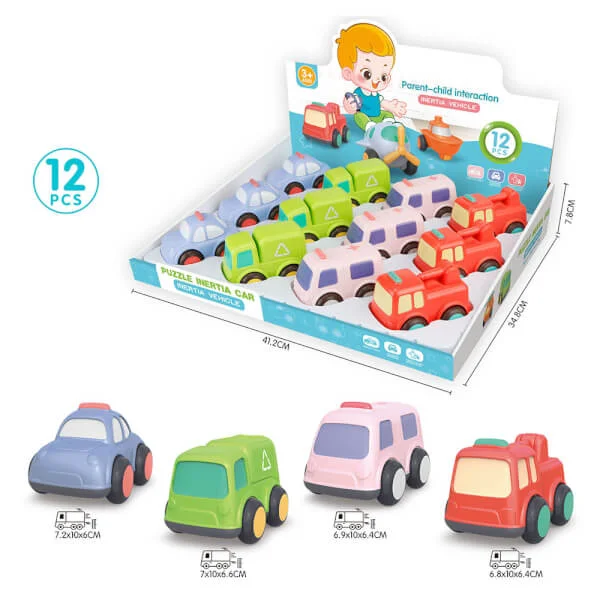 Đồ chơi xe phương tiện chạy đà CY200854 Toycity (1 chiếc - giao màu ngẫu nhiên)