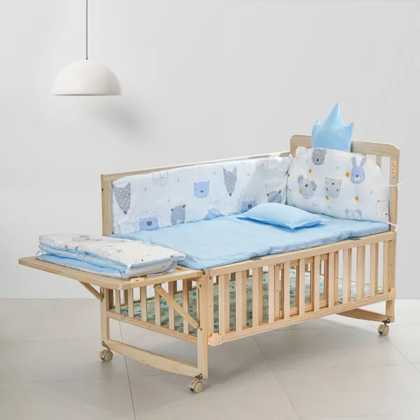 Quây nệm vương miện Animo ( LBBS-39, xanh)