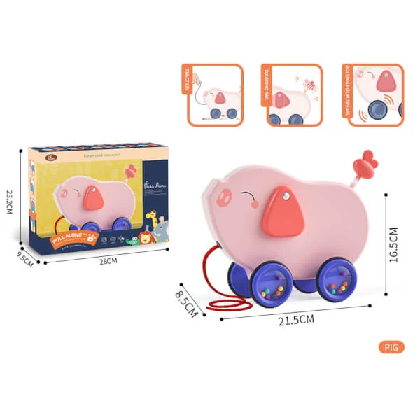 Xe kéo thú nhún heo con lợn CY246312