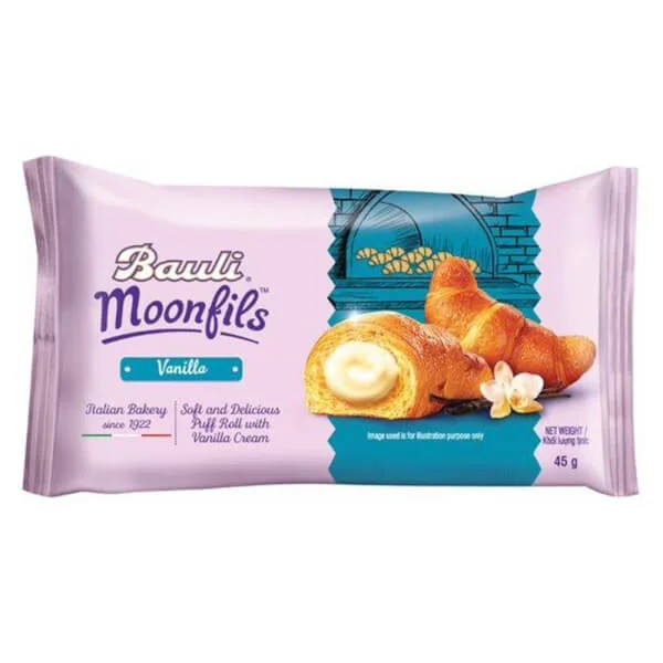 Bánh Bauli Moonfils Vanilla 45 (45g x 20cái)