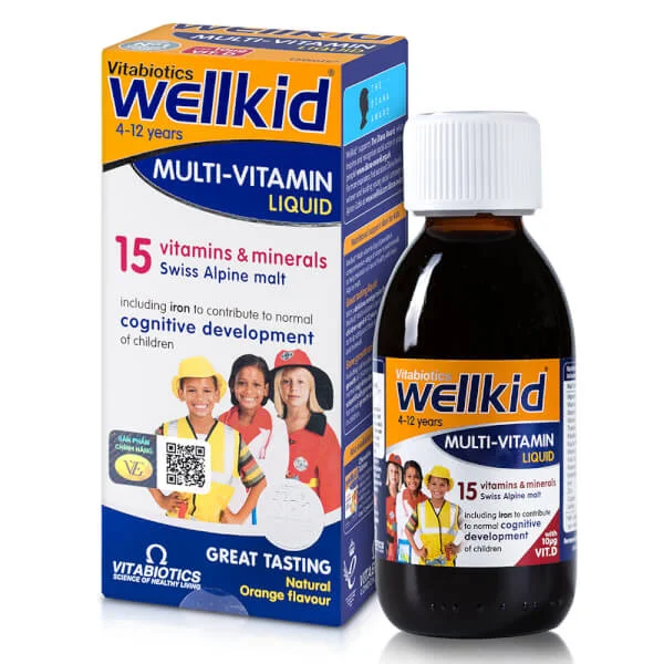 Thực phẩm bảo vệ sức khỏe WELLKID MULTI-VITAMIN LIQUID
